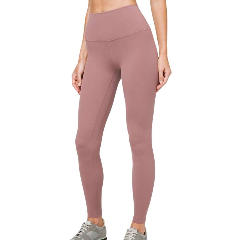 Lululemon Align High Rise Pant 28" Misty Mocha Mauve Workout Athleisure Leggings